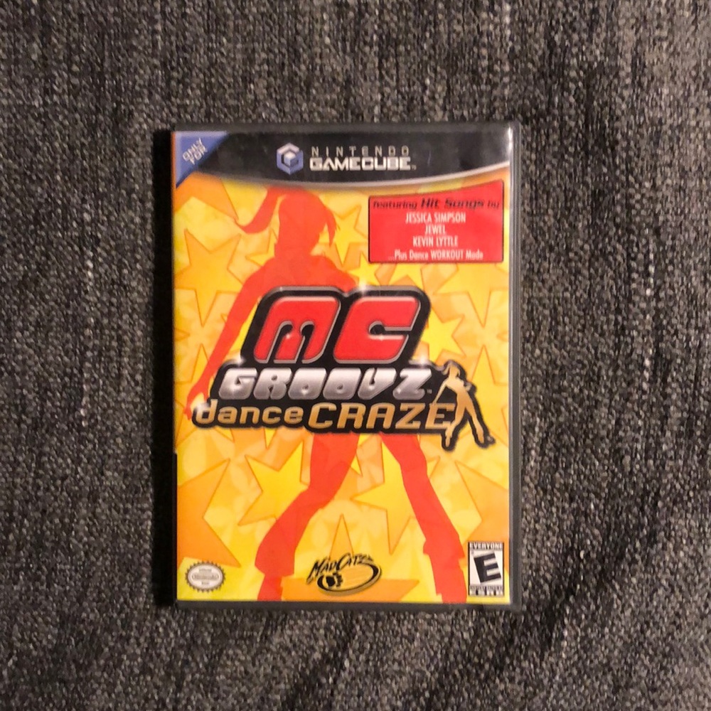 MC Groovz Dance Craze Nintendo Gamecube Game Complete